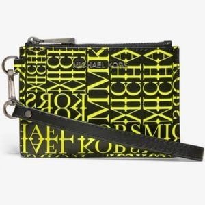 Michael Kors Neon Card Purse